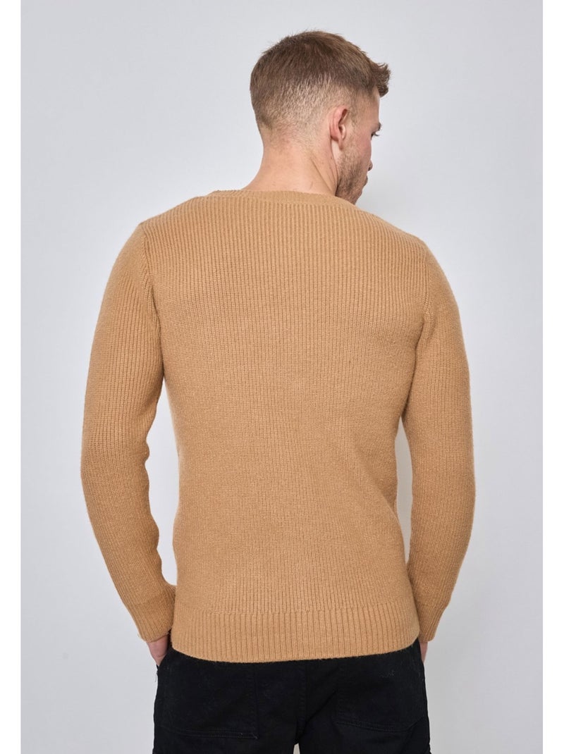 Jersey de punto Kebello Marrón - Kiabi