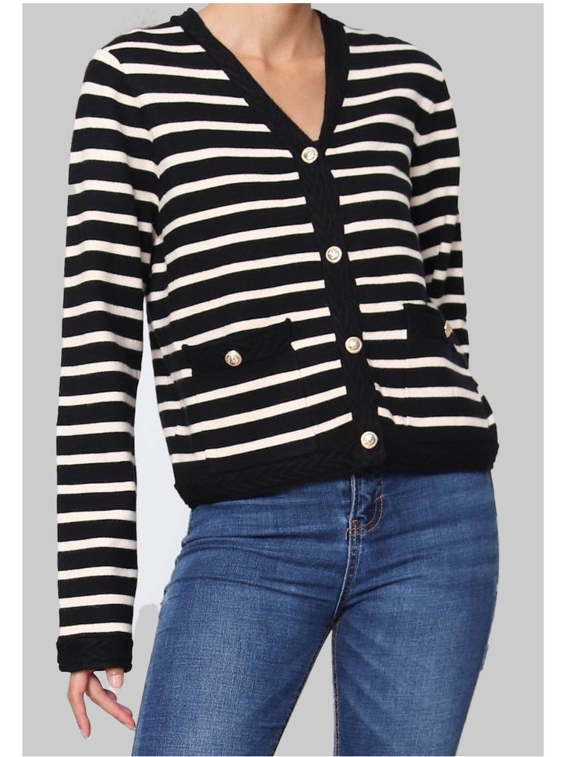 Jersey de punto Kebello Negro Negro - Kiabi