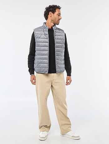 Jersey liso de cuello redondo