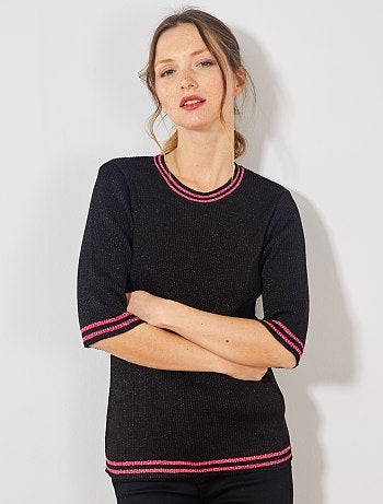 Jersey de punto lúrex - Kiabi
