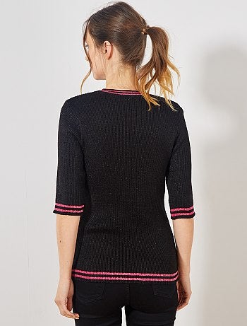 Jersey de punto lúrex - Kiabi
