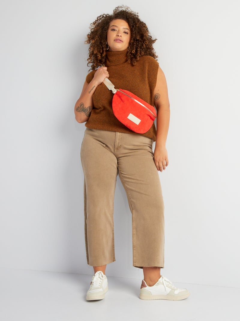 Jersey de punto MARRON - Kiabi
