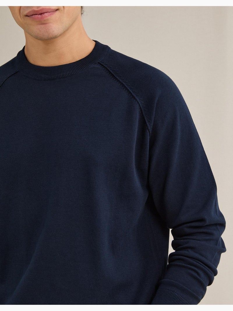 Jersey de punto, mo fashion Azul - Kiabi