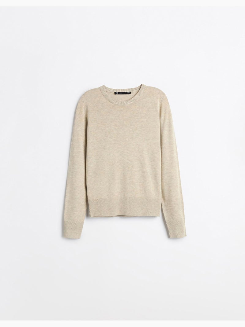 Jersey de punto, mo fashion Beige - Kiabi