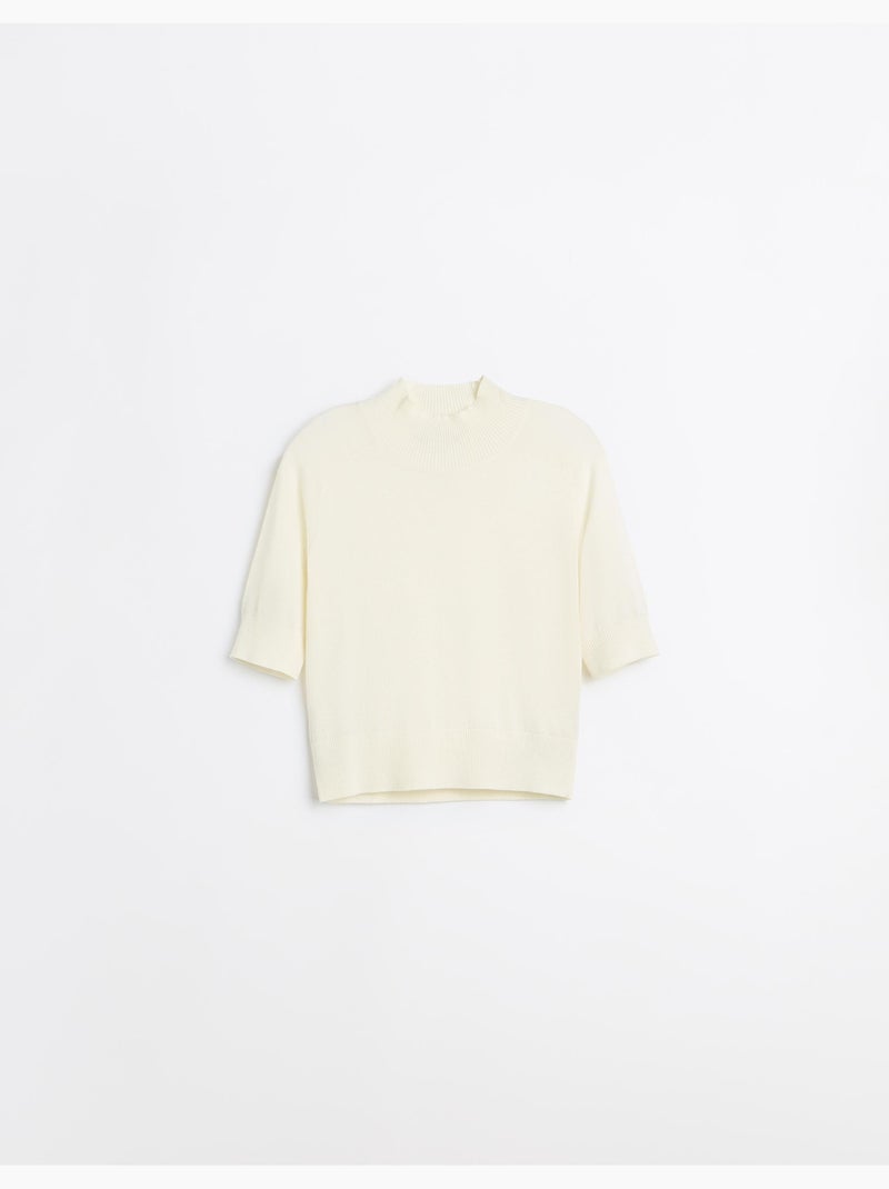 Jersey de punto, mo fashion Blanco - Kiabi