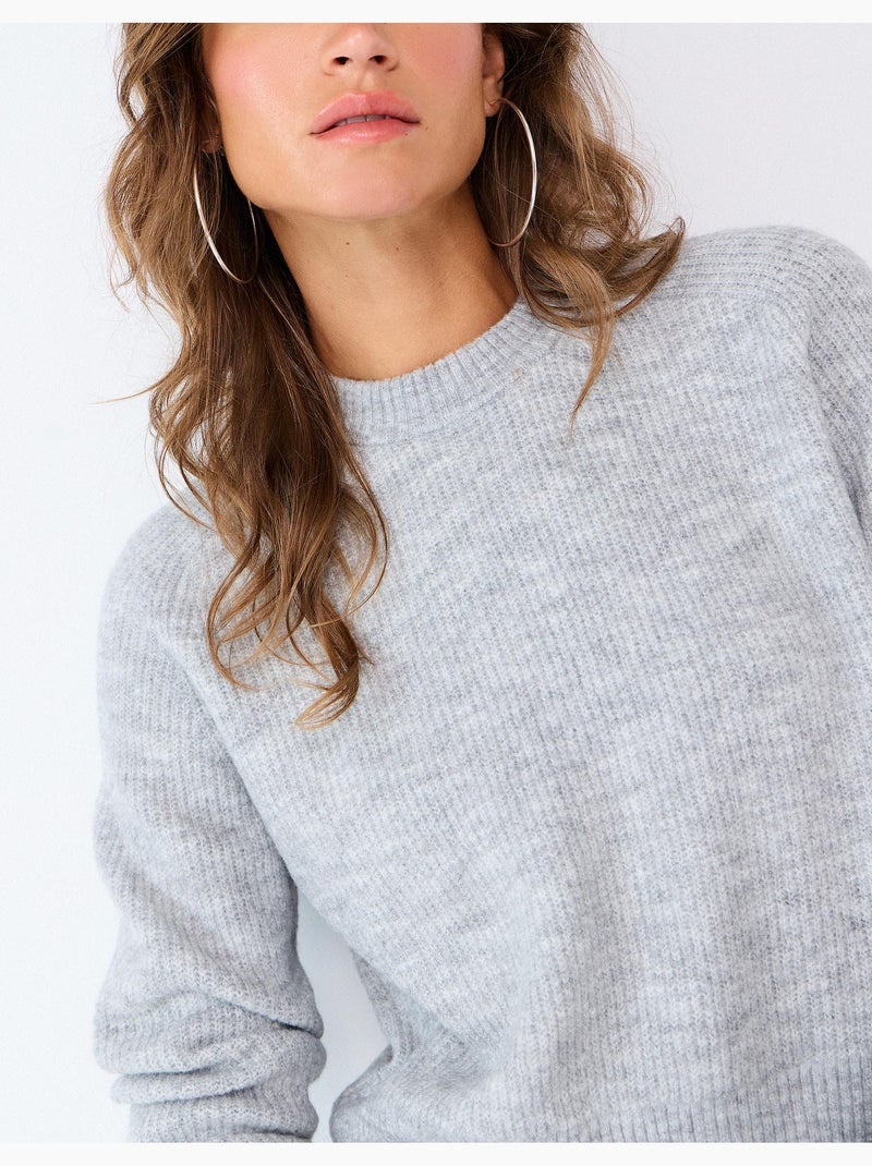 Jersey de punto, mo fashion Gris - Kiabi