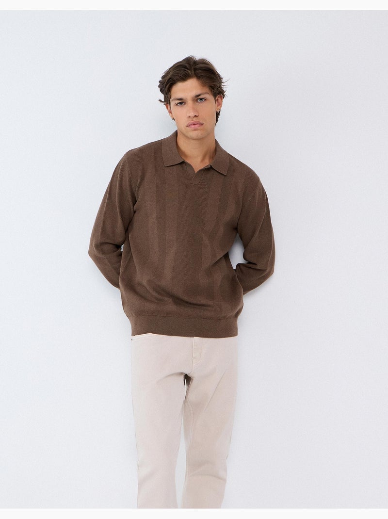 Jersey de punto, mo fashion Marrón - Kiabi