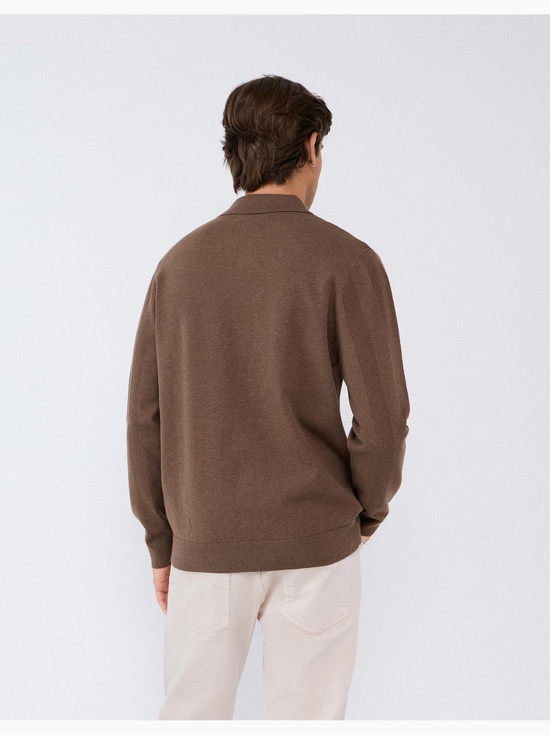 Jersey de punto, mo fashion Marrón - Kiabi