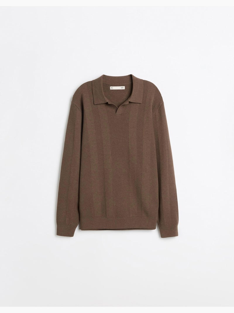 Jersey de punto, mo fashion Marrón - Kiabi