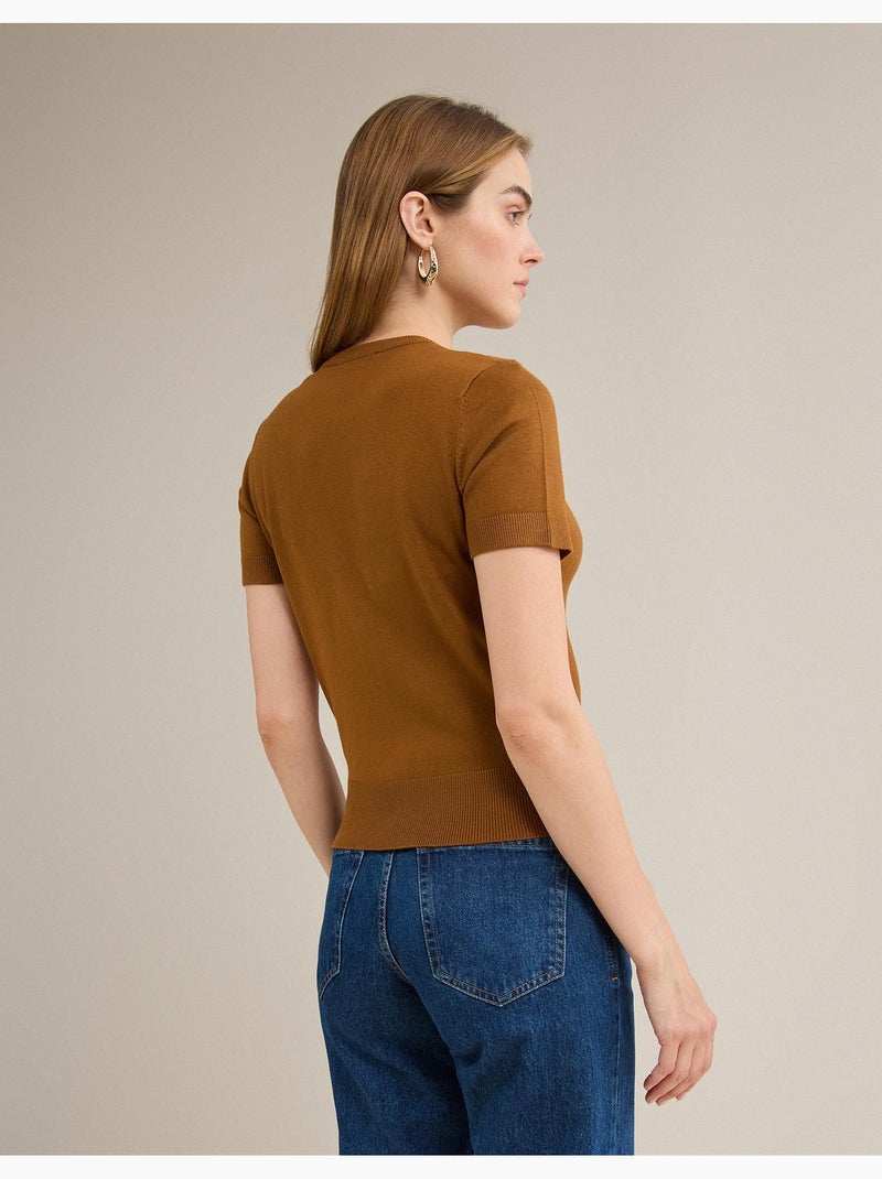Jersey de punto, MO Fashion Marrón - Kiabi