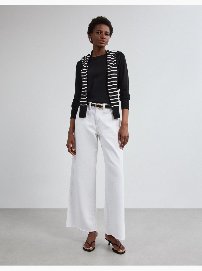 Jersey de punto, mo fashion Negro - Kiabi