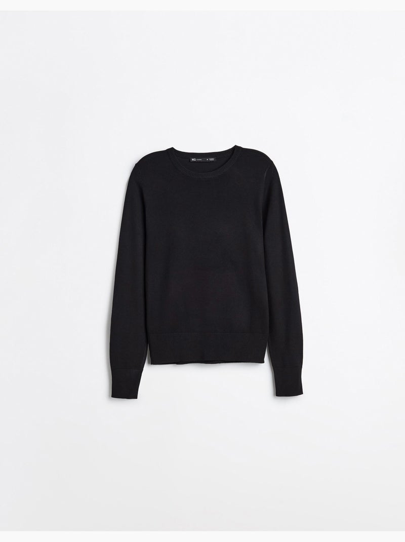 Jersey de punto, mo fashion Negro - Kiabi