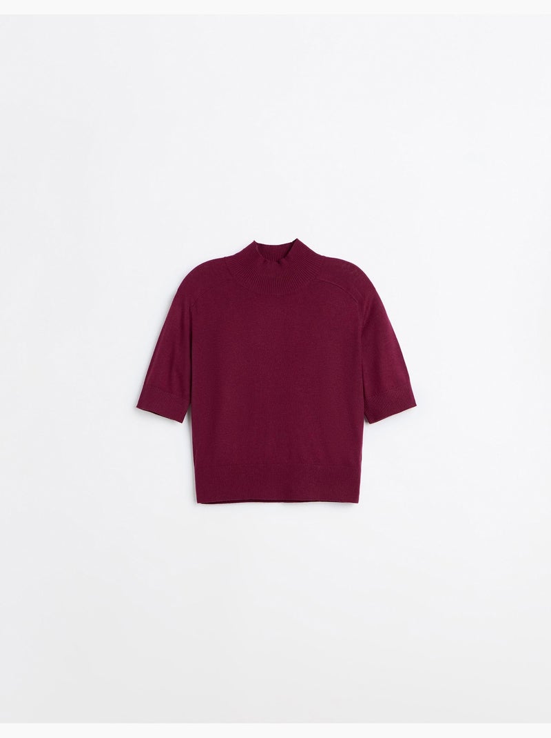 Jersey de punto, mo fashion Rojo - Kiabi