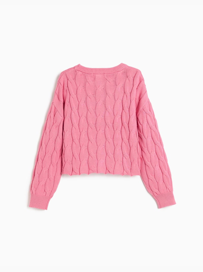 Jersey de punto, mo fashion Rosa - Kiabi