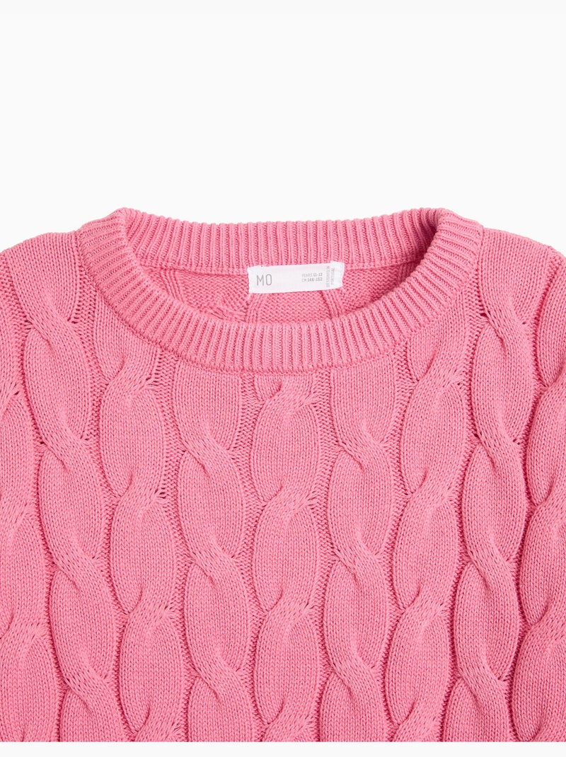 Jersey de punto, mo fashion Rosa - Kiabi