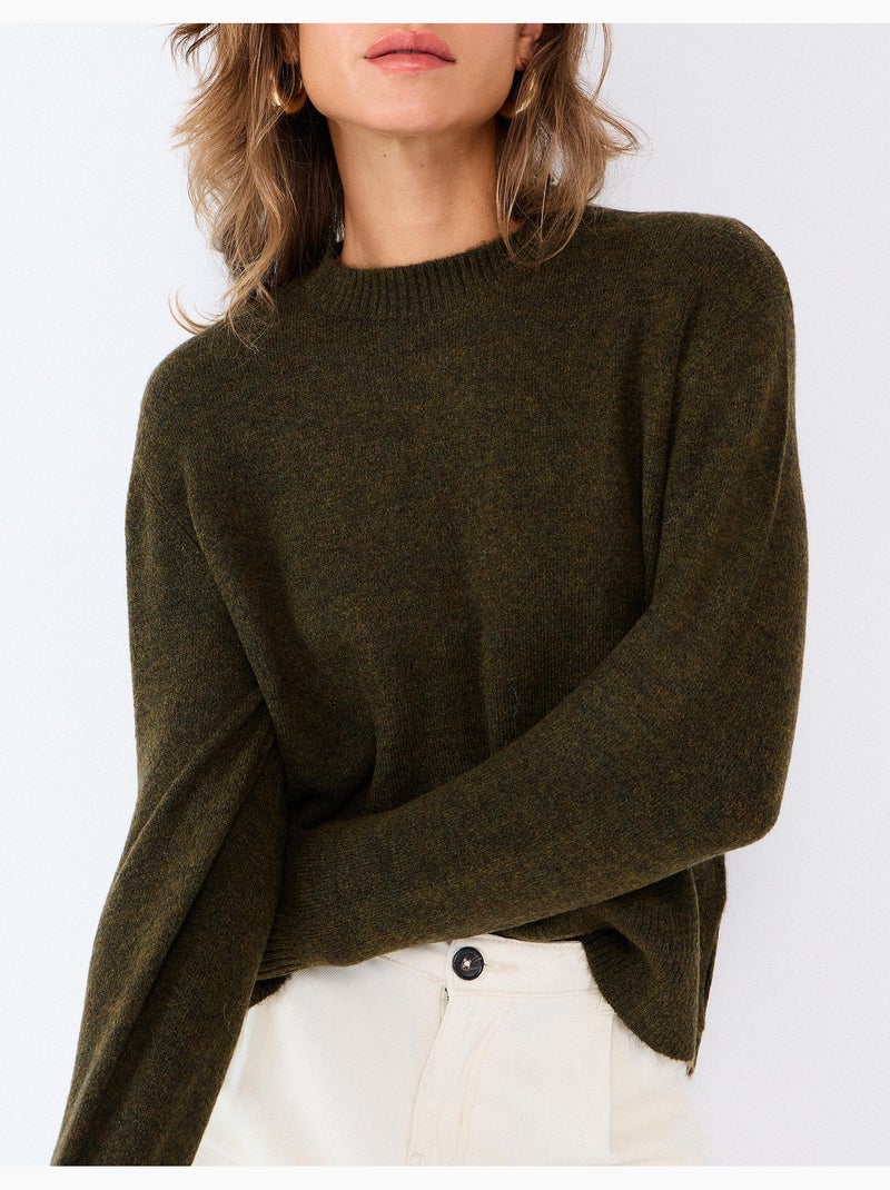 Jersey de punto, mo fashion Verde - Kiabi