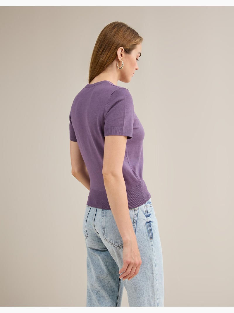 Jersey de punto, MO Fashion Violeta - Kiabi