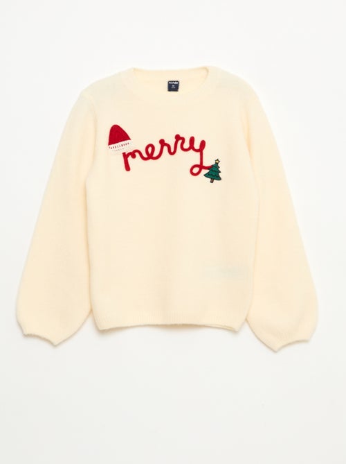 Jersey de punto 'Navidad' - Kiabi