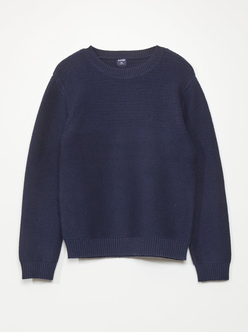 Jersey de punto NEGRO - Kiabi