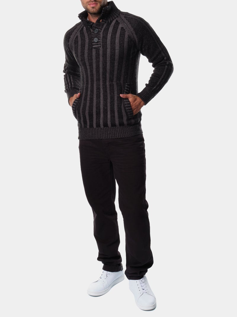 jersey de punto Negro - Kiabi