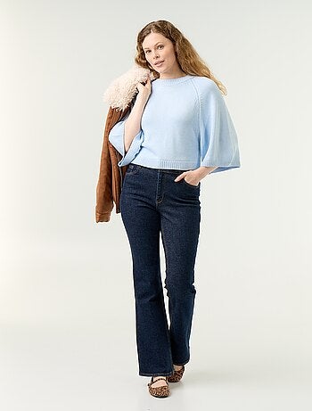 Jersey de punto oversize con sisas caídas