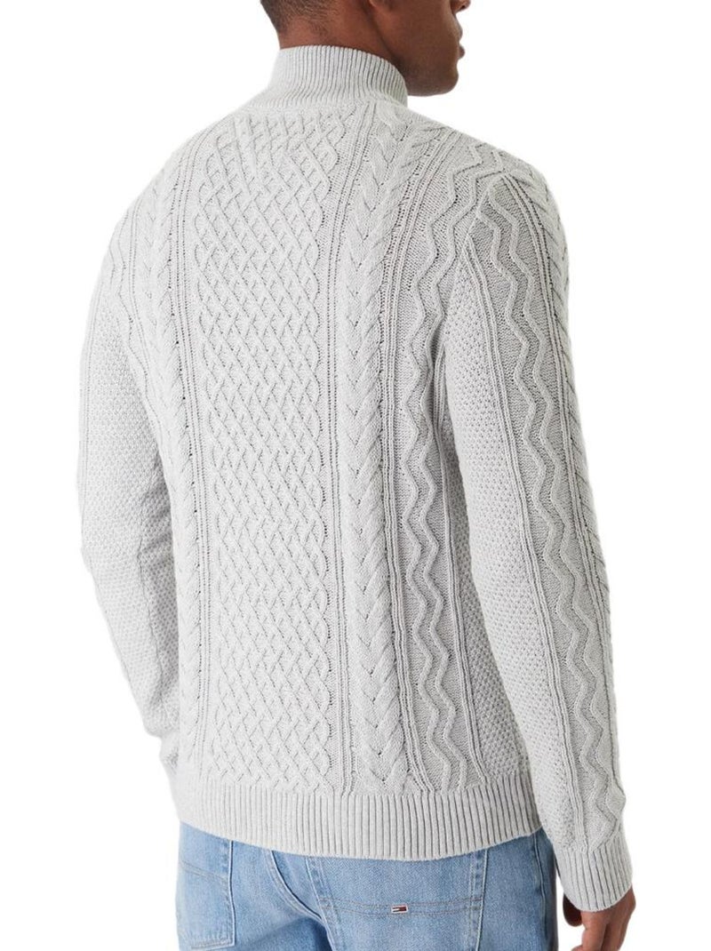 Jersey de Punto para Hombre Tommy Hilfiger Gris plateado - Kiabi