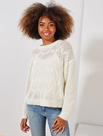 Jersey de punto perlado - Kiabi