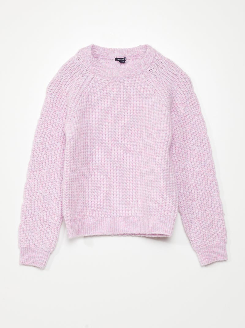 Jersey de punto PURPURA - Kiabi