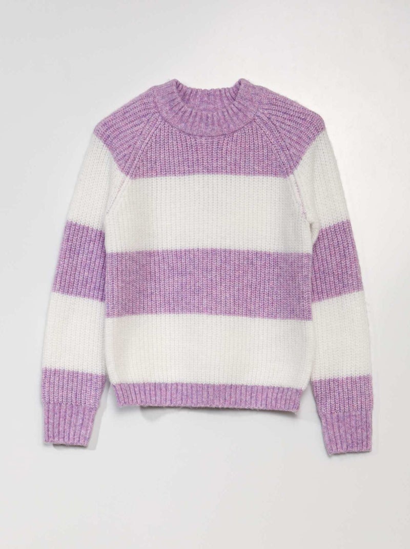 Jersey de punto PURPURA - Kiabi
