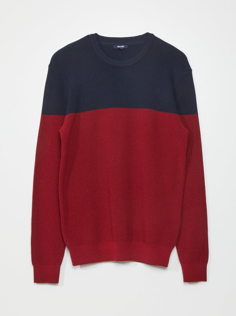 Jersey de punto ROJO - Kiabi
