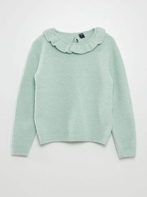 Jersey de punto suave con efecto ondulado - Kiabi