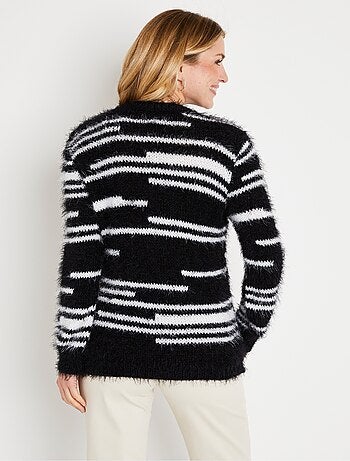 Jersey punto suave efecto pelo - Afibel