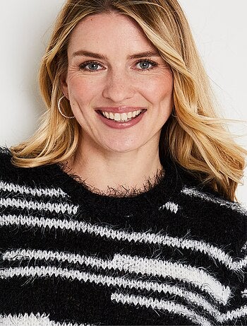 Jersey punto suave efecto pelo - Afibel