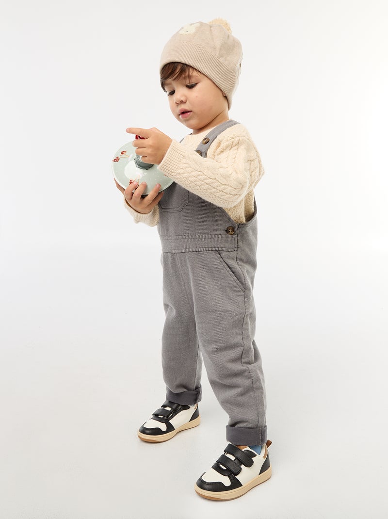 Jersey de punto trenzado Beige - Kiabi