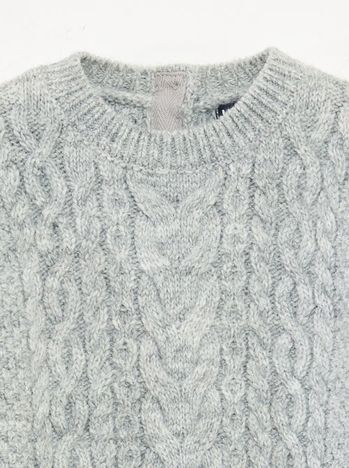 Jersey de punto trenzado - Kiabi