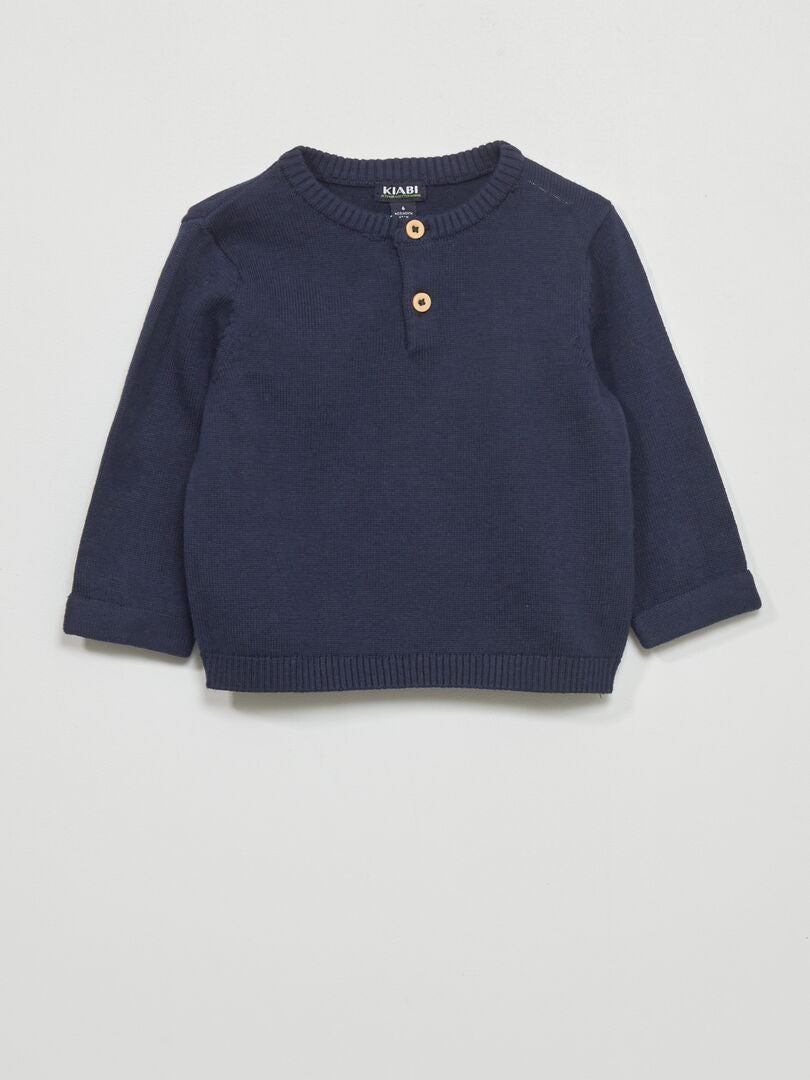Jersey de punto tricotado NEGRO - Kiabi