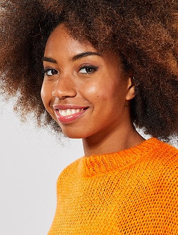 Jersey de punto tricotado 'rayas' - Kiabi