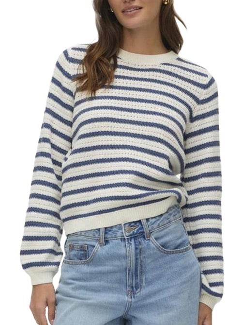 Jersey de Punto Vero Moda Gorgeous para Mujer - /Azul Marino - Kiabi