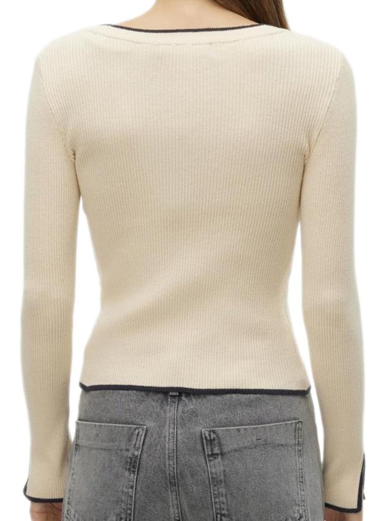 Jersey de Punto Vero Moda para Mujer - Beige - Kiabi