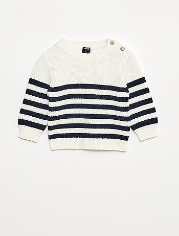 Jersey de rayas de algodón
