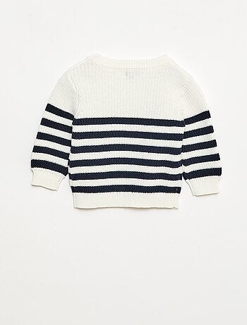 Jersey de rayas de algodón