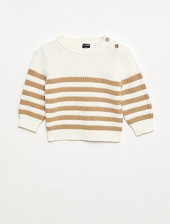 Jersey de rayas de algodón