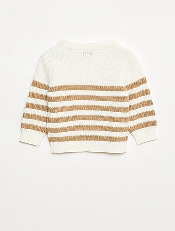 Jersey de rayas de algodón