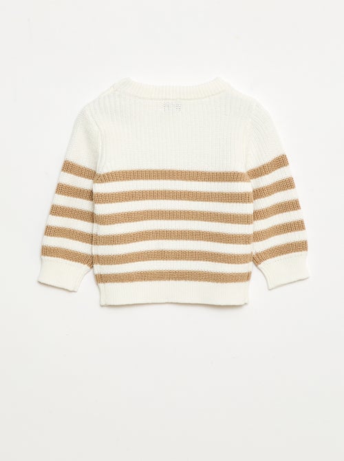 Jersey de rayas de algodón - Kiabi