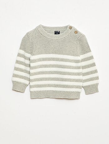 Jersey de rayas de algodón