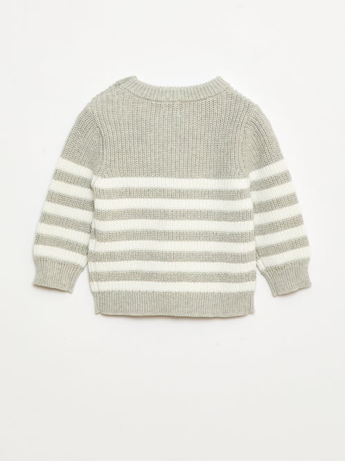 Jersey de rayas de algodón - Kiabi