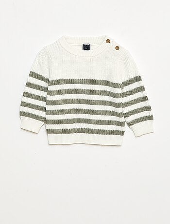 Jersey de rayas de algodón