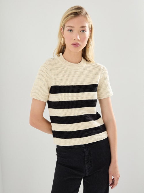Jersey de rayas de punto, MO Fashion - Kiabi Jersey de rayas de punto, MO Fashion - Kiabi