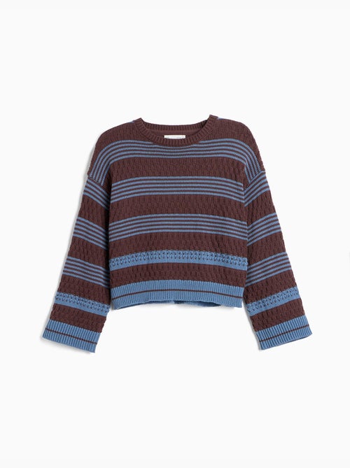 Jersey de rayas de punto, mo fashion - Kiabi Jersey de rayas de punto, mo fashion - Kiabi