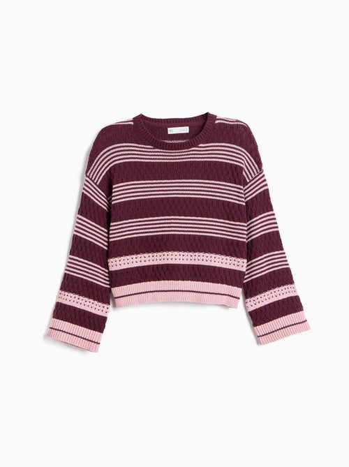 Jersey de rayas de punto, mo fashion - Kiabi Jersey de rayas de punto, mo fashion - Kiabi